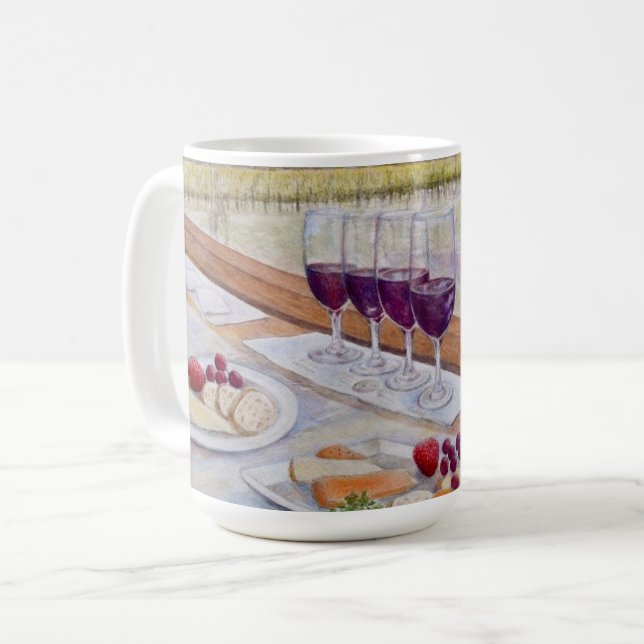 Mug Happy Hour du Train de Vin (Devant gauche)