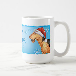 Mug Happy Howliday Airedale