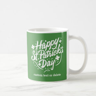 Mug Happy Jour de la Saint Patrick Shamrocks irlandais
