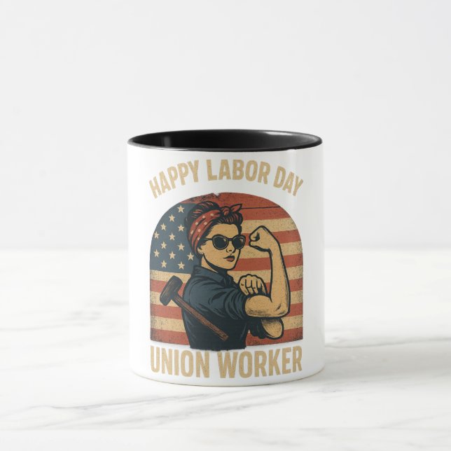 Mug Happy Labor Day (Centre)
