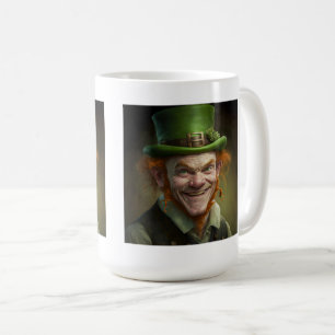 Mug Happy Leprechaun Classic Mug, 15 oz