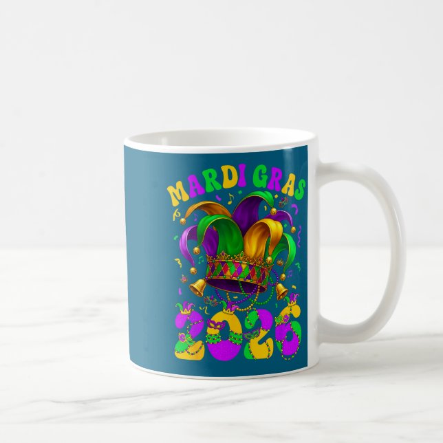 Mug Happy Mardi Gras Carnival Mardi Gras 2026 Jester M (Droite)