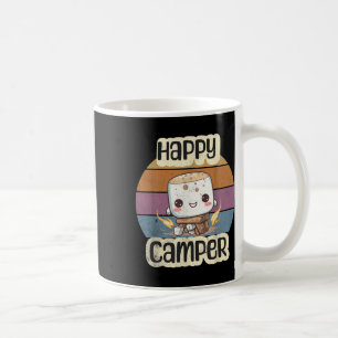 Mug Happy Marshmallow Camper Cute Girls Camp d'enfants