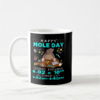 Happy Mole Day October 23rd Funny Chemistry Scienc