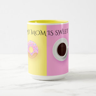 MUG "HAPPY MOTHER'S DAY" CAFÉ OU BOUG À THÉ.