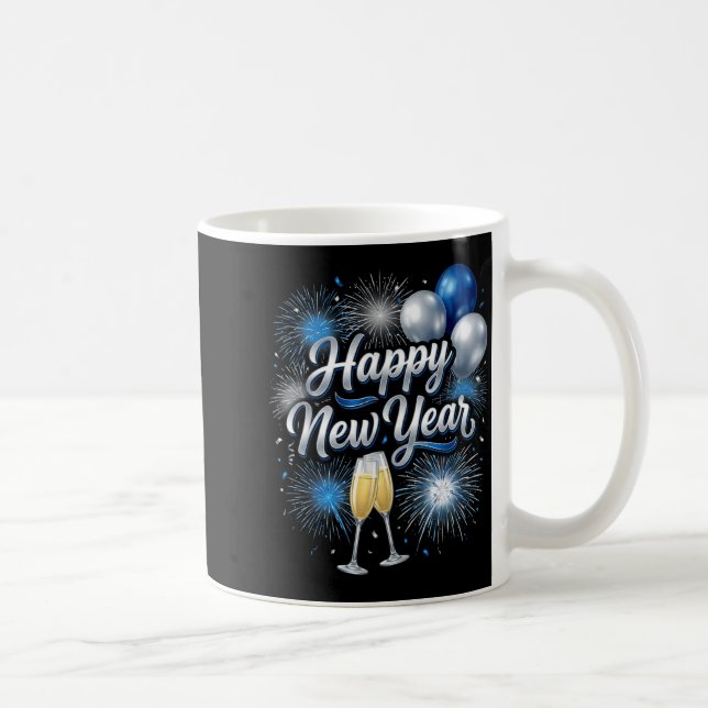 Mug Happy New Year 2026 Family Matching New Year Eve P (Droite)