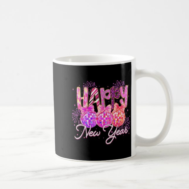 Mug Happy New Year 2026 Preppy New Years Nk Coquette B (Droite)