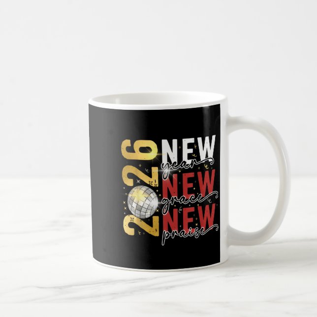 Mug Happy New Year Eve 2026 New Year Party Hello 2026  (Droite)