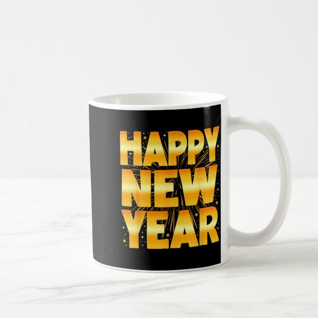 Mug Happy New Year Shirt Family New Years Eve Party Fi (Droite)