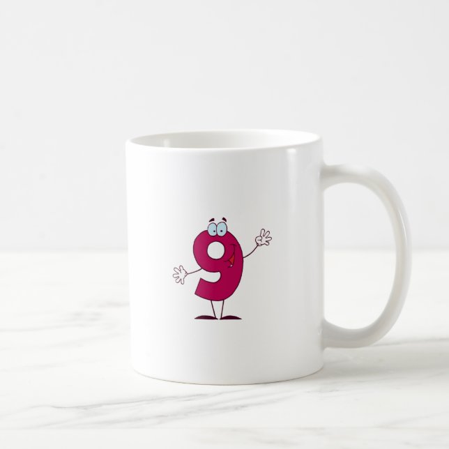 Mug Happy Numéro 9 (Droite)