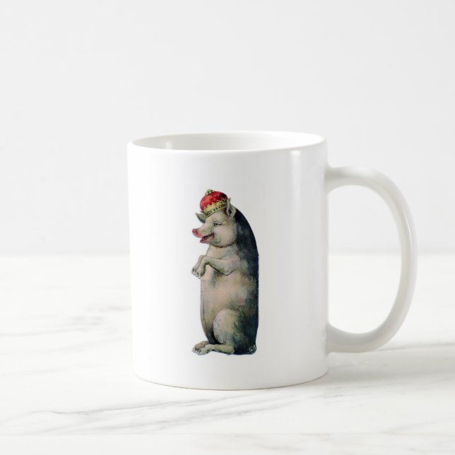 Mug Happy pig king (Droite)