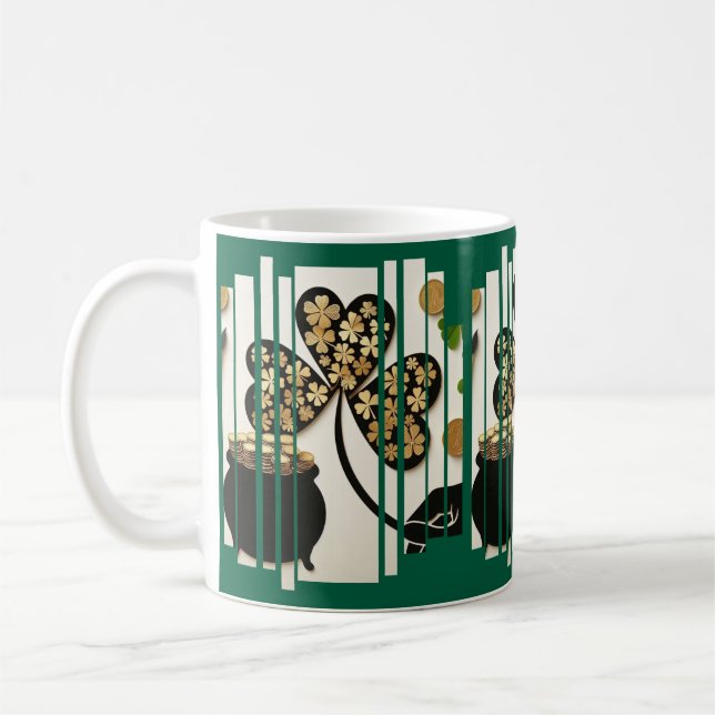 Mug Happy St. Patrick's Day! Unique and Original Produ (Gauche)