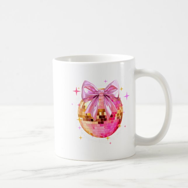 Mug Happy Valentine's Day Funny Coquette Disco Ball Gi (Droite)