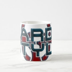 Mug Hard est mon style 3D   transparent de style rigid