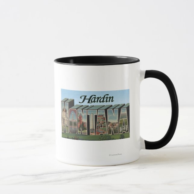 Mug Hardin, Montana - Scènes de grandes lettres (Droite)