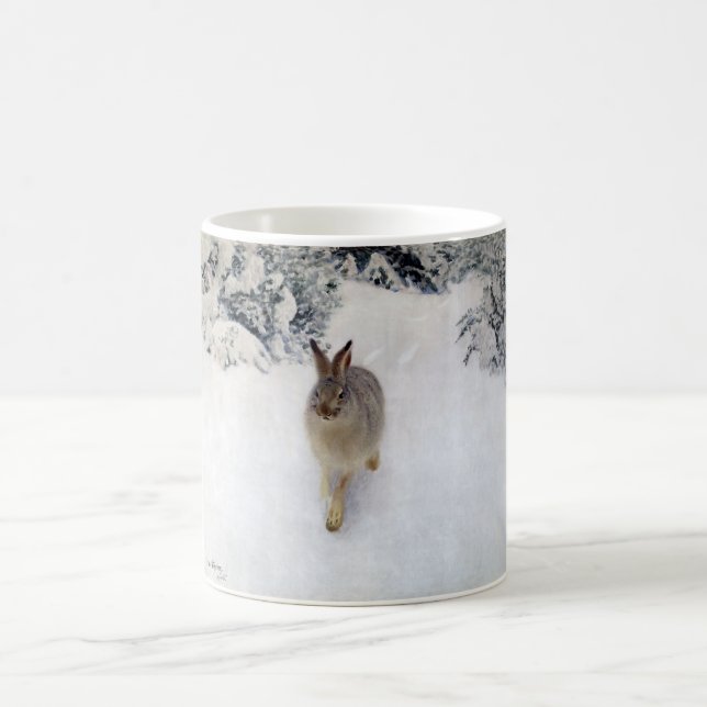 Mug Hare d'hiver (lapin), Bruno Liljefors (Centre)