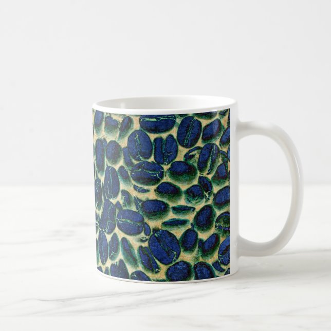 Mug haricots à café vibrants (Droite)