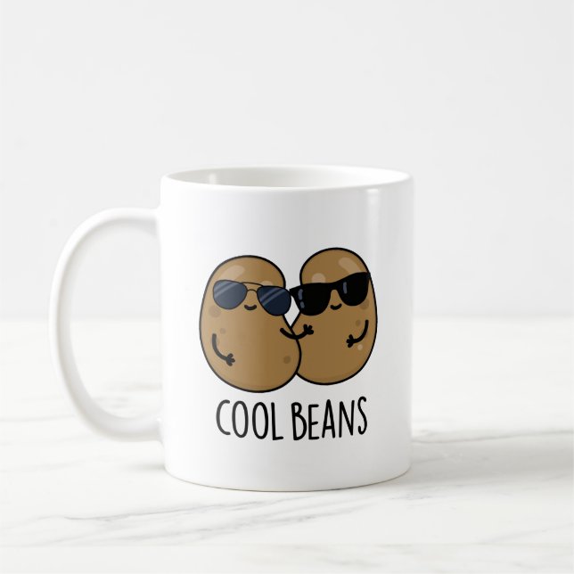 Mug Haricots cool amusant Veggie Legume Pun (Gauche)