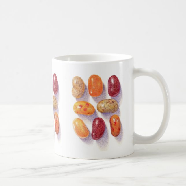 MUG HARICOTS DE PRINTEMPS BLANCS (Droite)
