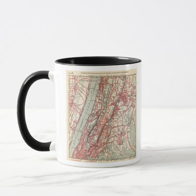 Mug Harlem, Yonkers, Pelham Manor, New York (Gauche)