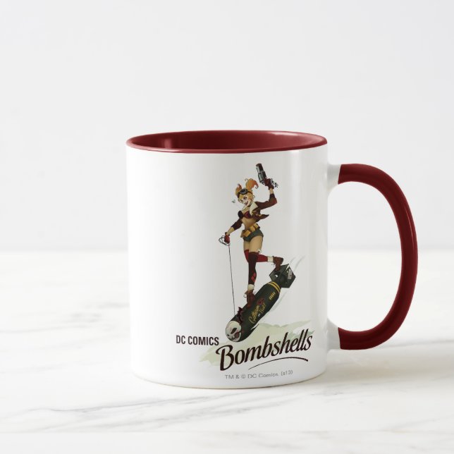 Mug Harley Quinn Bombshells Pinup (Droite)