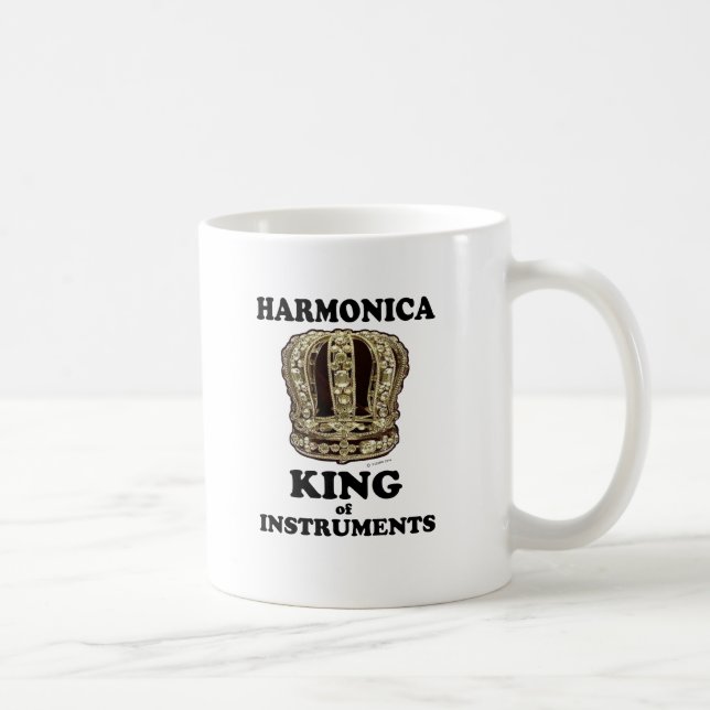 Mug Harmonica King of Instruments (Droite)