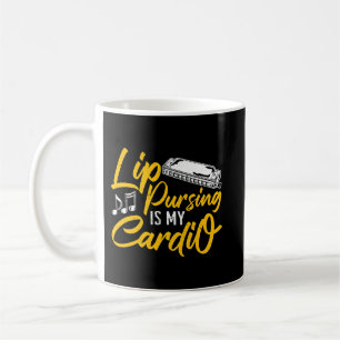 Mug Harmonica Lover Lip Purification Est Mon Cardio Ha