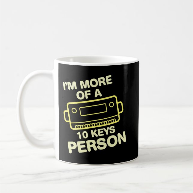 Mug Harmonica Lover Retro Funny Wordplay Harmonicistes (Gauche)