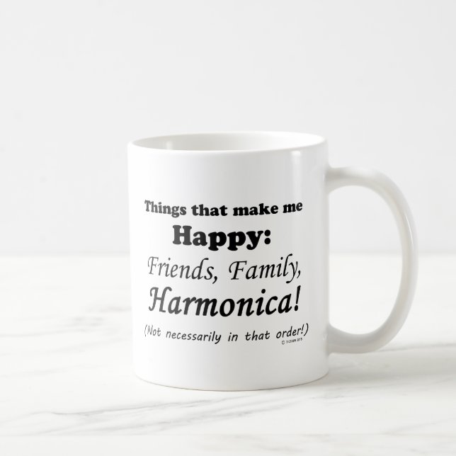 Mug Harmonica Me Rend Heureux (Droite)