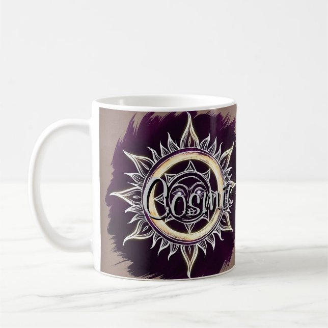 Mug Harmonie cosmique Conception Sun & Moon (Gauche)