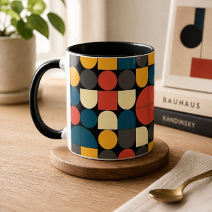Mug Harmonie de géométrie pure Bauhaus