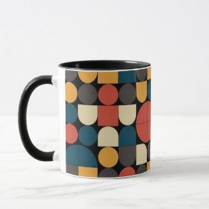 Mug Harmonie de géométrie pure Bauhaus