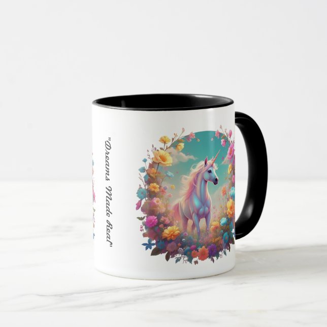 Mug "Harmonie de la fleur gracieuse" (Devant droit)