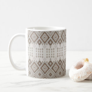 Mug Harmonie Désertique Marron Géométrique Tribal Maro