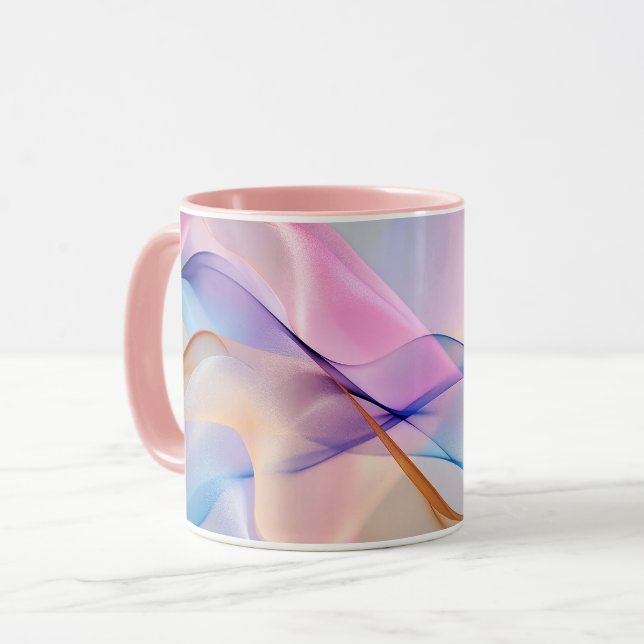 Mug Harmonie fluide en mouvement (Devant gauche)