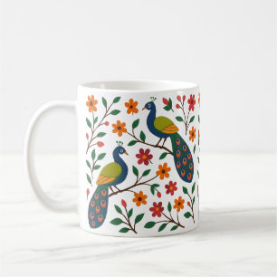 Mug Harmonie Paon Floral
