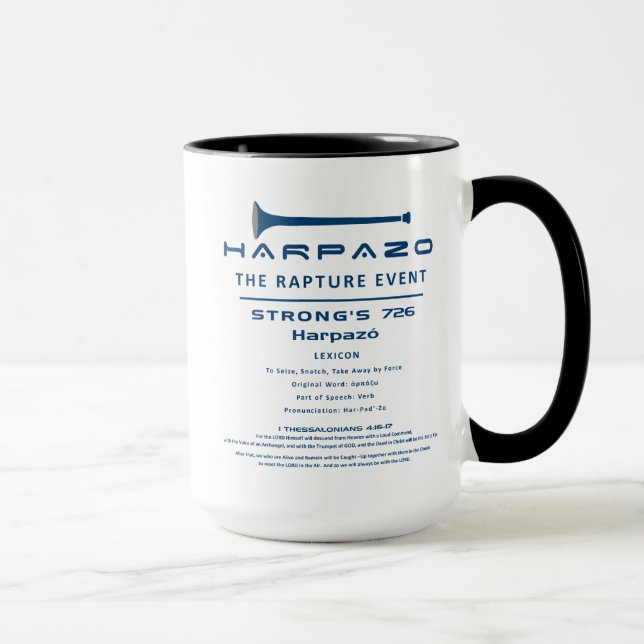 Mug Harpazo Rapture, événement (Droite)