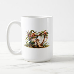 Mug Harpe Jouer Jardin Gnome