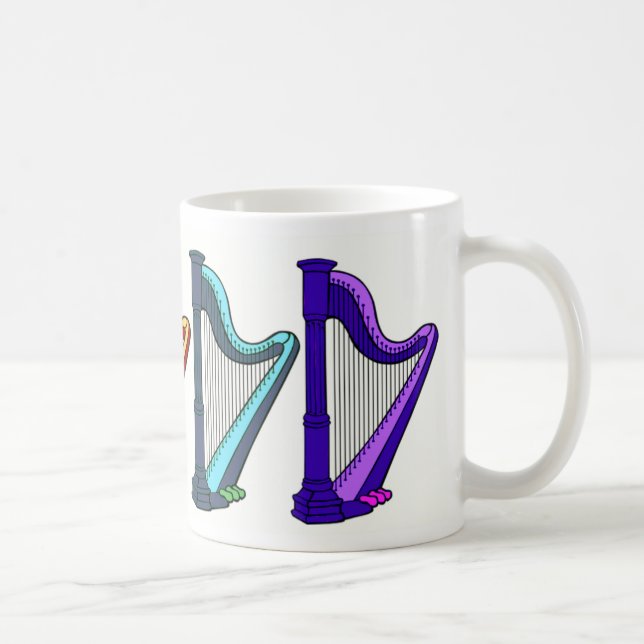 Mug harpes d'arc-en-ciel (Droite)