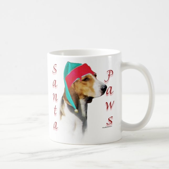 Mug Harrier Père Noël Paws (Droite)