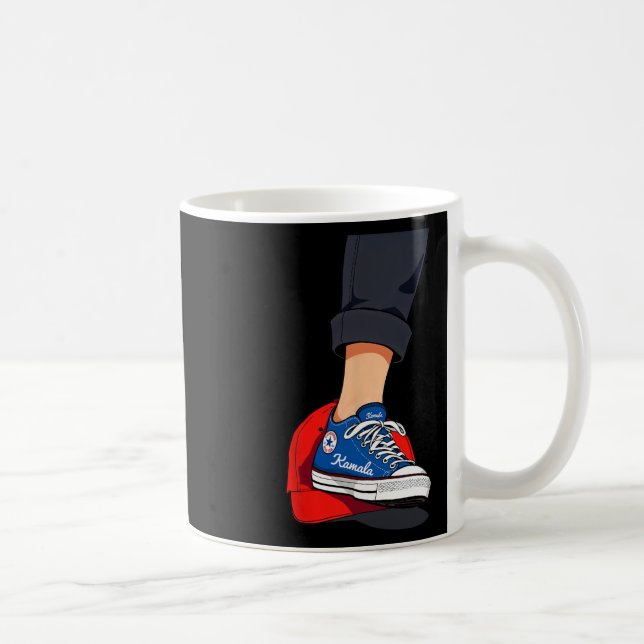Mug Harris Blue Steving Sur Red Mega Casquette (Droite)
