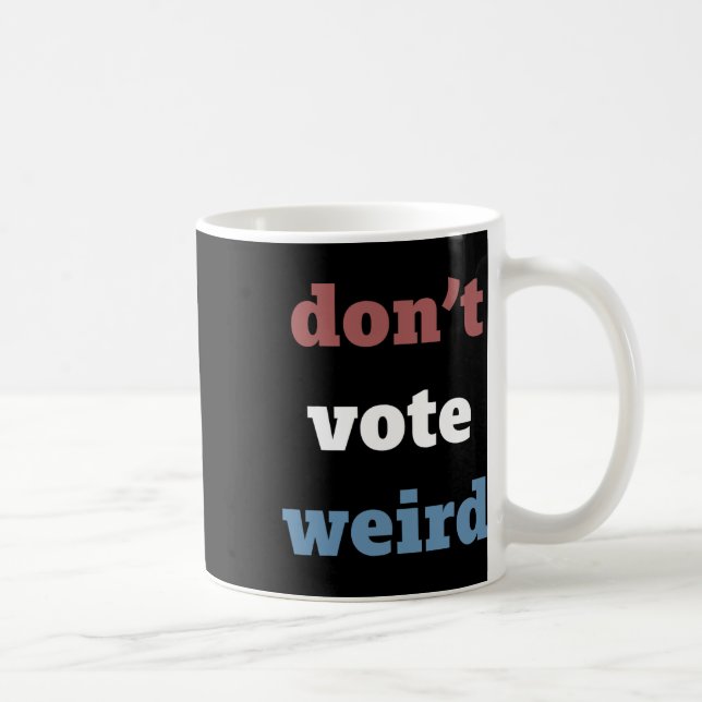 Mug Harris Don’t Vote Bizarre Election 2024 (Droite)