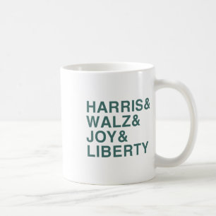 Mug Harris Et W Et Joie Et Liberté Shirt Kamala Harr