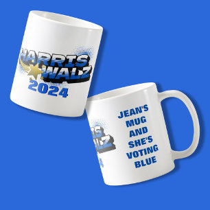 Mug Harris et Walz Gold Star