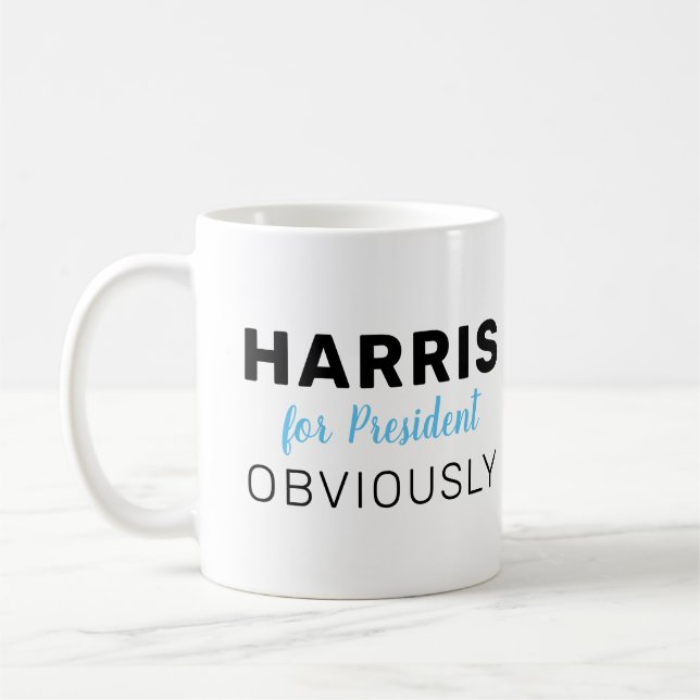 Mug Harris pour la présidence évidemment  (Gauche)