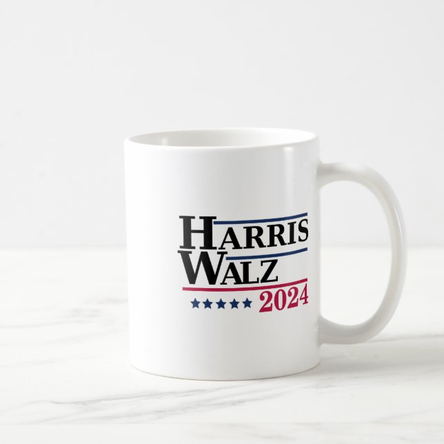 Mug Harris Tim Waltz 2024 Élections  (Droite)