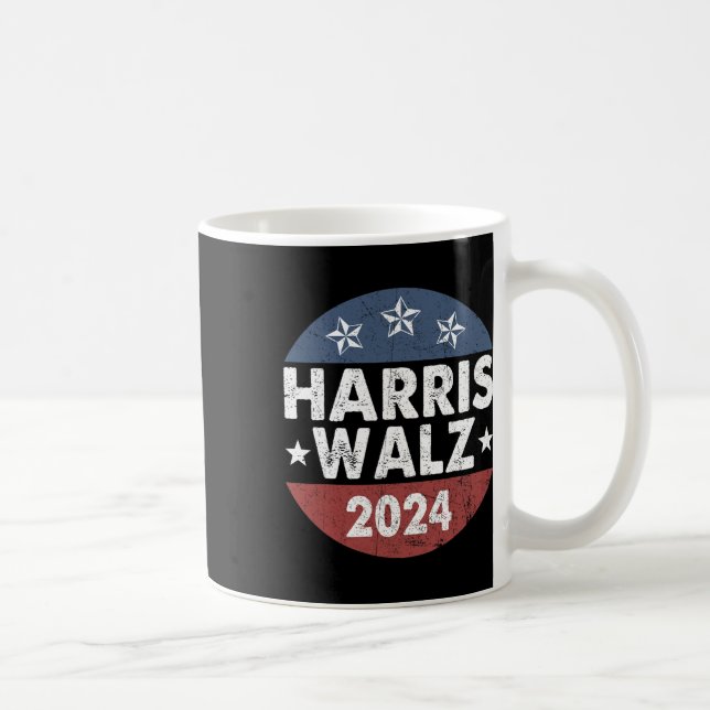 Mug Harris W Waltz 2024 Retro Vintage (Droite)