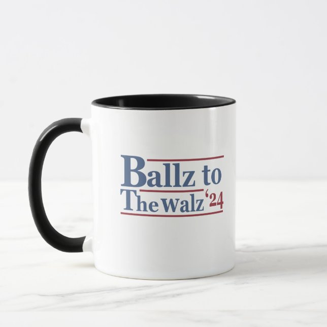 Mug Harris Walz 2024 Election Kamala Tim Waltz America (Gauche)
