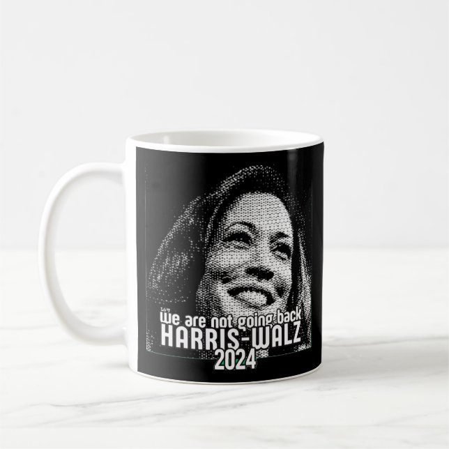 MUG HARRIS-WALZ 2024 NOUS NE REVIENDRONS PAS (Gauche)