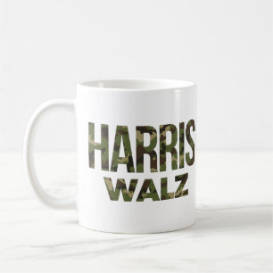 Mug Harris Walz Camouflage 2024